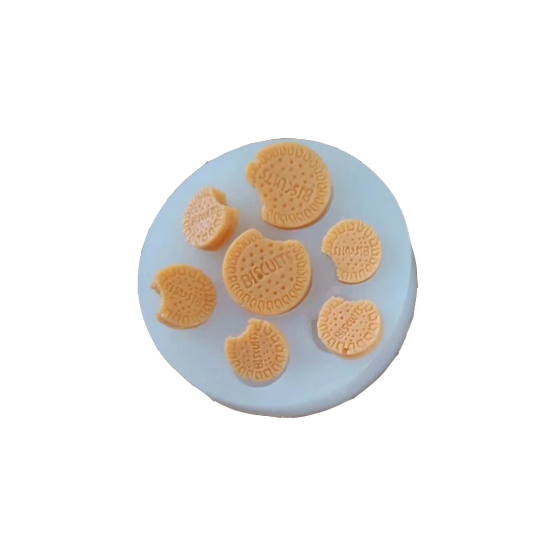 Circle Biscuit Cream Starlove Silicone Mold for Baking Candle Soap Decoration Handmade Candle