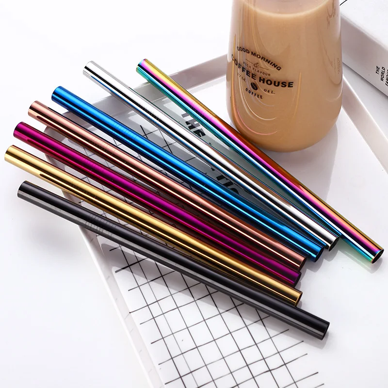 1 Pc Reusable Boba Straws Smoothie Straws 0.5