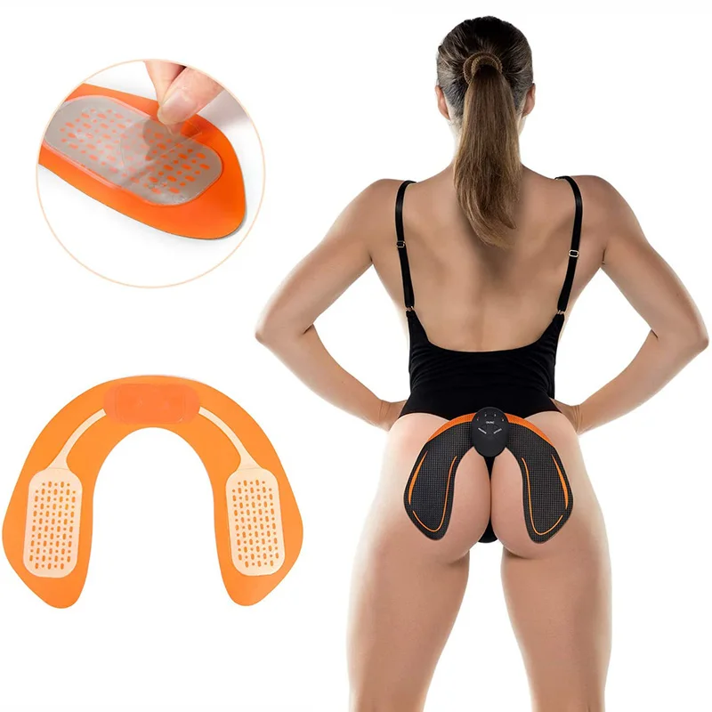 8Packs Hip Trainer Gel Pads Replacement Pad For EMS Buttock Trainer Butt Toner Muscle Stimulator Hydrogel Sticker 1Pack=3pcs