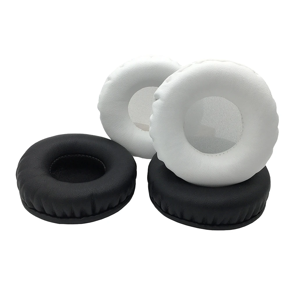 交換用イヤーパッドサムソンSR850 sr 850 SR-850セット革クッションベルベット耳あてイヤホンスリーブカバー