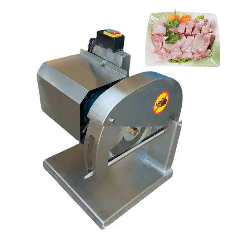 Electric Poultry Cutting Machine Stainless Steel Chicken/Duck/Goose Meat Bone Cutting Machine Poultry Slaughtering Equipment