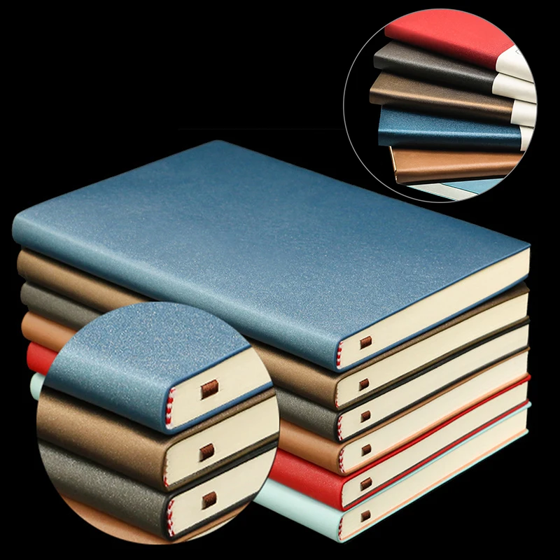 Bronzing A5 Notebook Thicken Notepads Diary Agenda 2021 Weekly Planner Writing