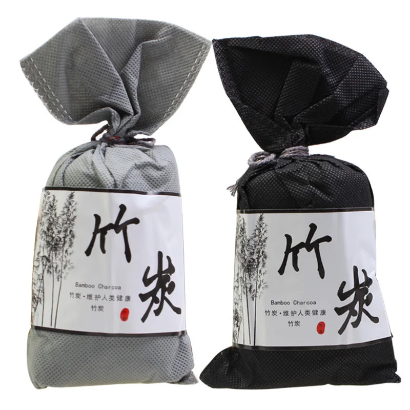 Bamboo Charcoal Air Purifying Bags for Refrigerators Wardrobes Shoe Cabinets Car Air Freshener Purifier Activated Carbon Bag