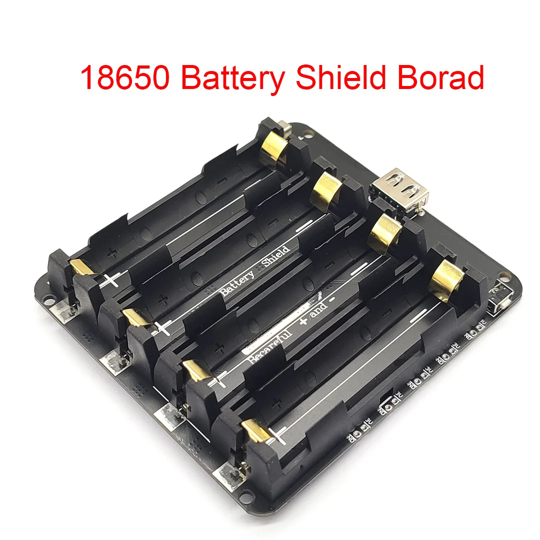 18650 SMT bateria płytka Shield 18650 uchwyt baterii V3 płytka rozwojowa kompatybilna z Raspberry PI 3 ochrona przed przeładowaniem 5V