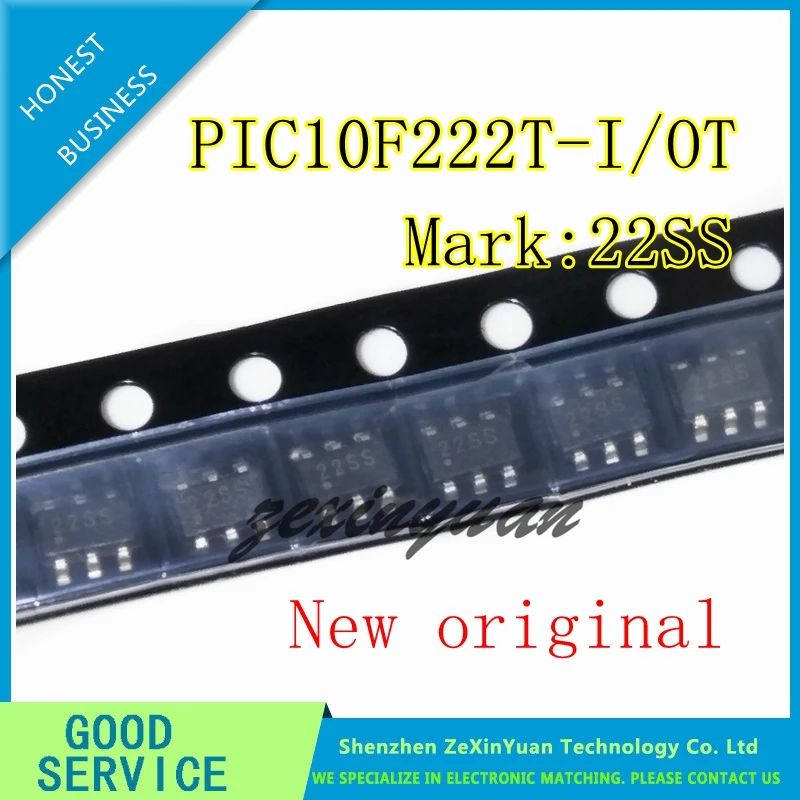 

10PCS 30PCS 50PCS PIC10F222T-I/OT PIC10F222-I/OT PIC10F222 SOT23-6 New original