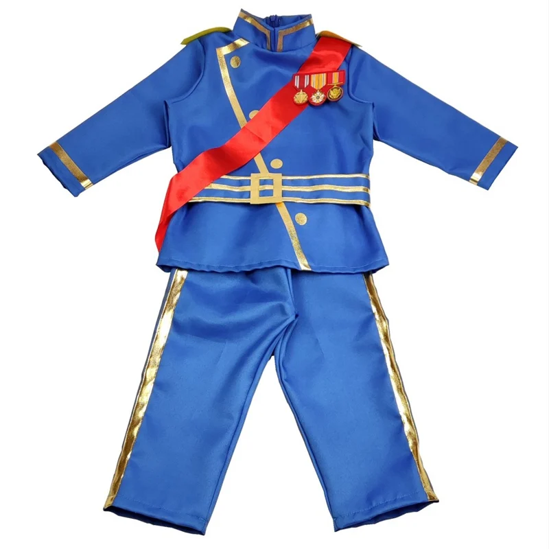 New Fairytale Royal Prince Child Costume Halloween Cosplay Renaissance Fairytale Story Book king