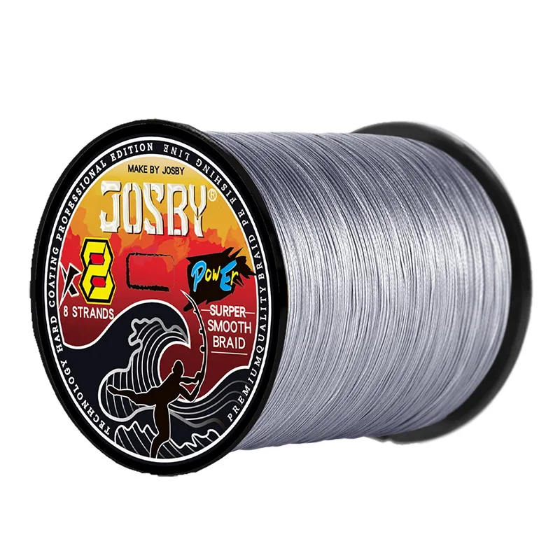 JOSBY Braided Fishing Line 500M 8 Strand Multifilament  Japanese Wire Invisible Speckle Spinning Thread Sea Winder Carp PE Cord