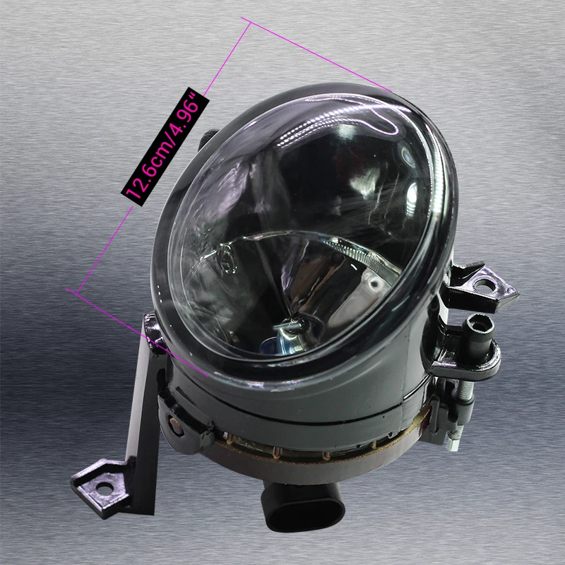Cawanerl Car Fog Light 100W 9006 HB4 Halogen Bulb DRL 12V For Volkswagen Polo Vento Sedan Saloon 2011 2012 2013 2014 2015 2016