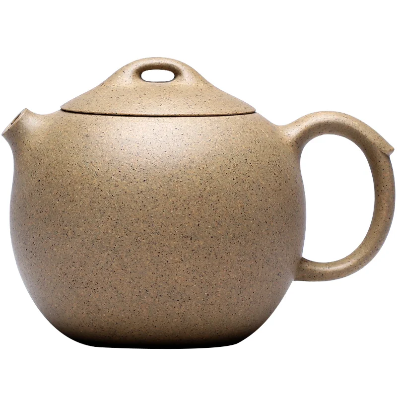 ★Yixing famous pure manual Benshan duanni small capacity 150cc household Kungfu teapot single pot with jade