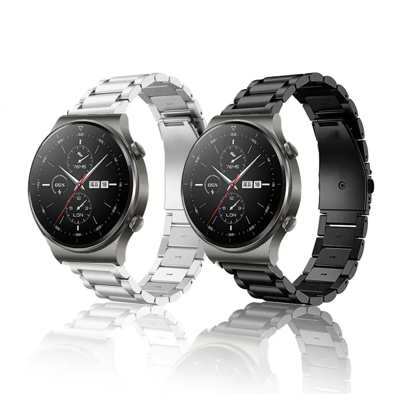 Correa 22Mm Tali Jam untuk Jam Tangan Huawei Gt 3/2 Pro/GT2 46MM Tali Titanium untuk Jam Tangan HONOR Magic2 46Mm/GS Pro Gelang Gelang Jam