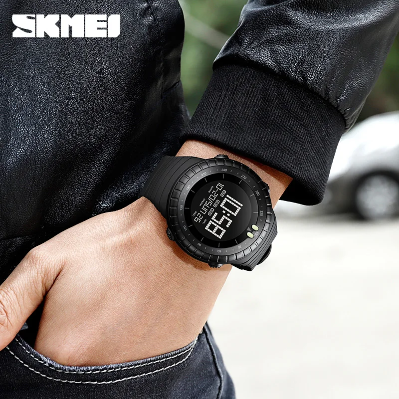 Luxury Digital Watch Men Top Brand SKMEI Sport Watches Count Down Led Electronic Wristwatch Waterproof Clock Man For 2021 New