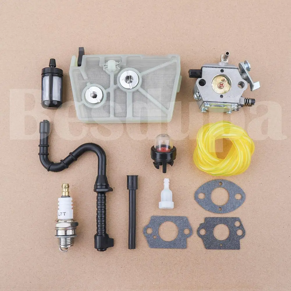 Carburetor Air Filter Spark Plug Gasket for Stihl 028 AV 028AV Super Chainsaw Tillotson HU-40D Walbro WT-16/1118 120 0600 Carb