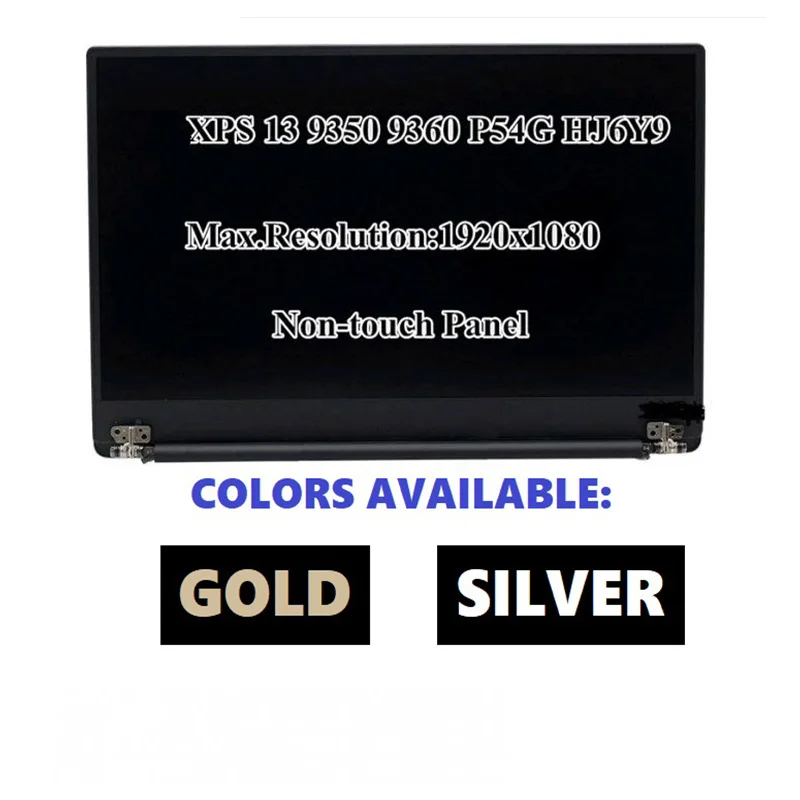 

FHD Non Touch Complete Assembly For Dell 9350 Color Silver
