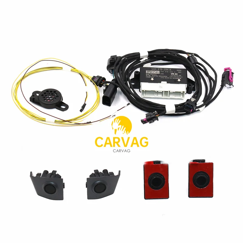 For AUDI A3 8V Front Parking Sensor Set Front PDC 8K OPS WITHOUT BUTTON - MADE BEFORE 2016