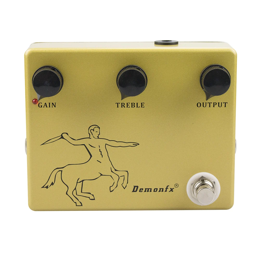 Demonfx-Hand Made Great Gold Professional Overdrive Chorus Guitar Effects Pedal, True bypass Clone