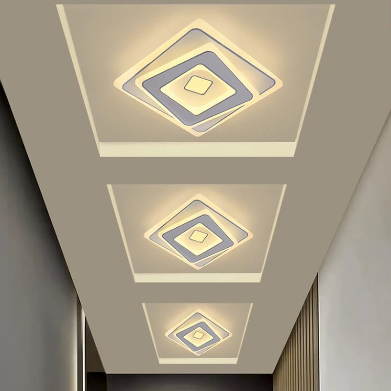 

Modern and simple LED ceiling lamp aisle living room corridor lamp porch balcony lamp cloakroom entrance lamp