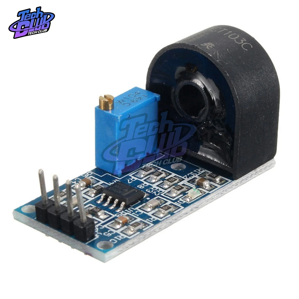 5A Range Single Phase AC Active Output Onboard Precision Micro Current Transformer Module Current Sensor For Arduino