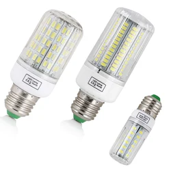 Bulbo e27 smd 5730 30 42 64 80 89 136 165leds ac 220v repalce 20w a 160w lâmpadas de halogéneo incandescentes para decoração de casa