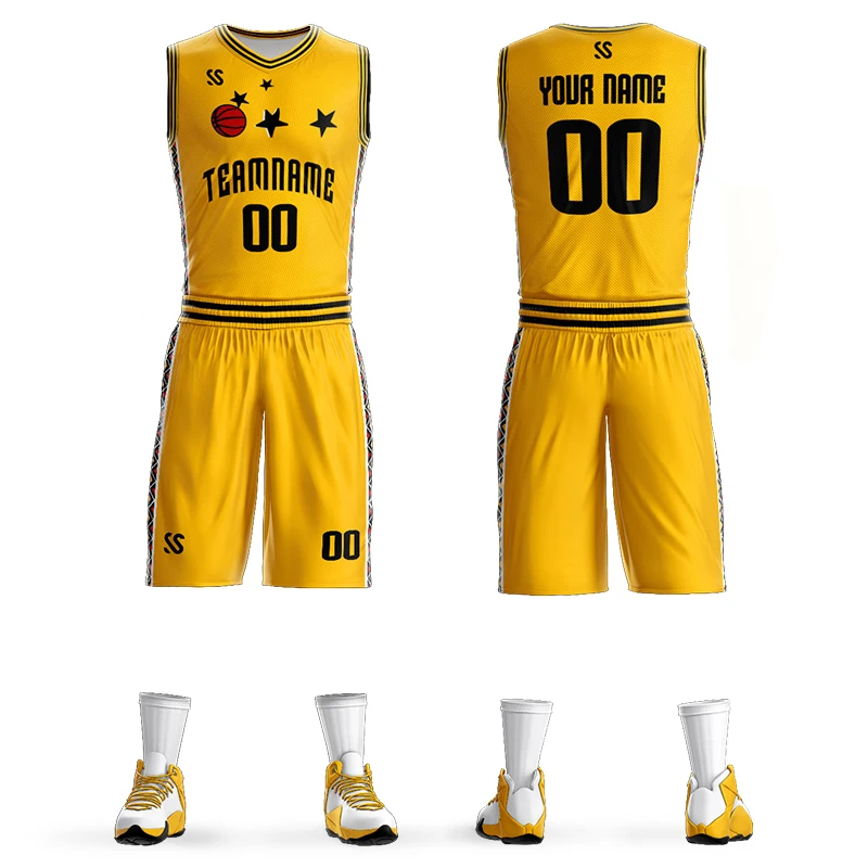 Wholesale Customize Basketball Jerseys Sets Free Print Number Youth and Adult Uniform Jerseys Custom LOGO Make Size 6XL