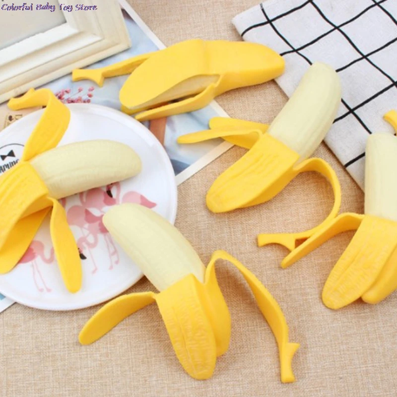 Banana Toys Squeeze Antistress Novelty Toy Stress Relief Venting Joking Decompression Funny Toys