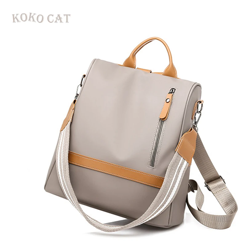 Dropshipping Women PU Leather Backpack Shoulder Bags Daypack for Rucksack Feminine Mochila School bag