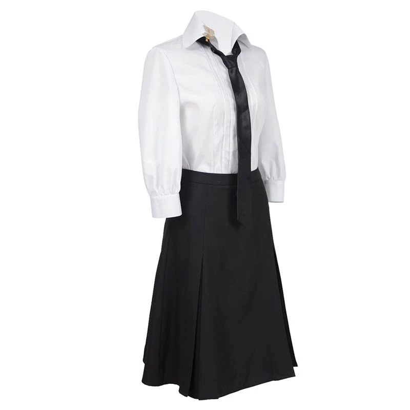 Unisex Anime Cos Akiko Yosano Daily Uniform Cosplay Costumes Sets Custom Size