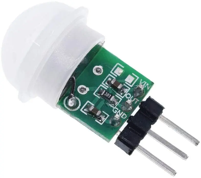 1PCS HC-SR501 HC-SR505 AM312 Adjust IR Pyroelectric Infrared Mini PIR module Motion Sensor Detector Module Bracket for arduino