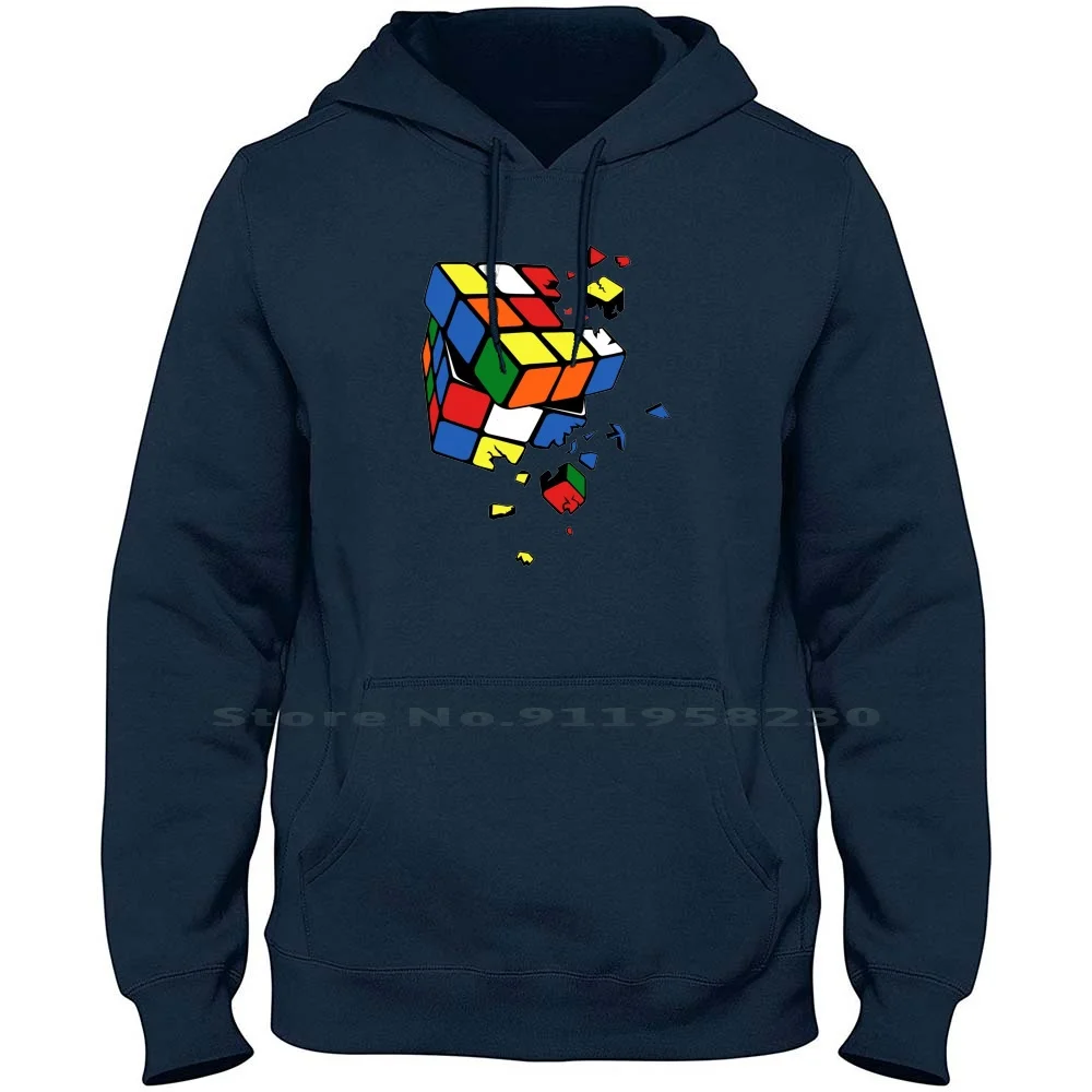 Sheldon Cooper Melting Hoodie Sweater Cotton Illustration Sheldon Popular Melting Cooper Trend Melt Game Cube She Rub Cub