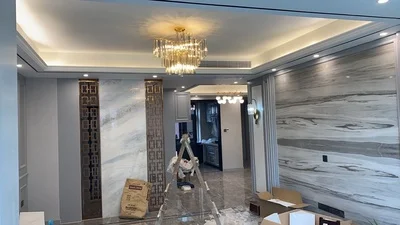 LED Dimmable Silver Gold Crystal Designer