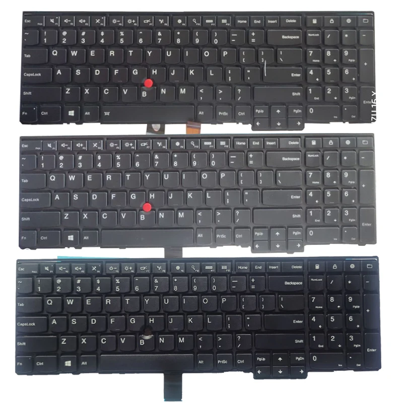 New US keyboard for lenovo IBM Thinkpad E540 E545 E531 T540 T540P T550 L540 W540 W541 W550s series US laptop Keyboard