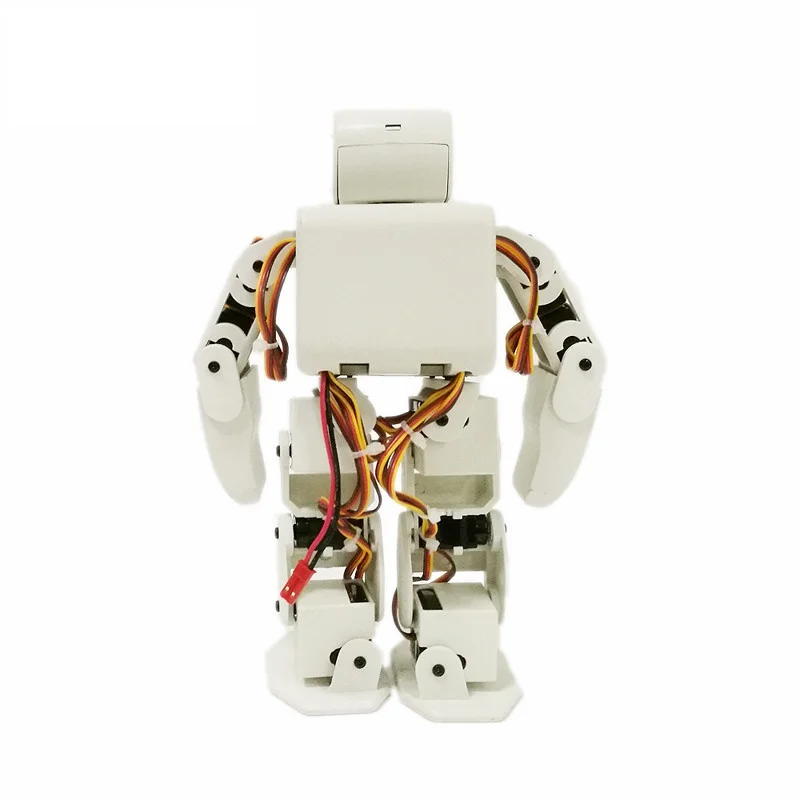 1 set Plen 2 Vivi Humanoïde robot met besturingskaart + servo's + oplader Compatibel met Arduino 3D-printen Bieden bron DIY