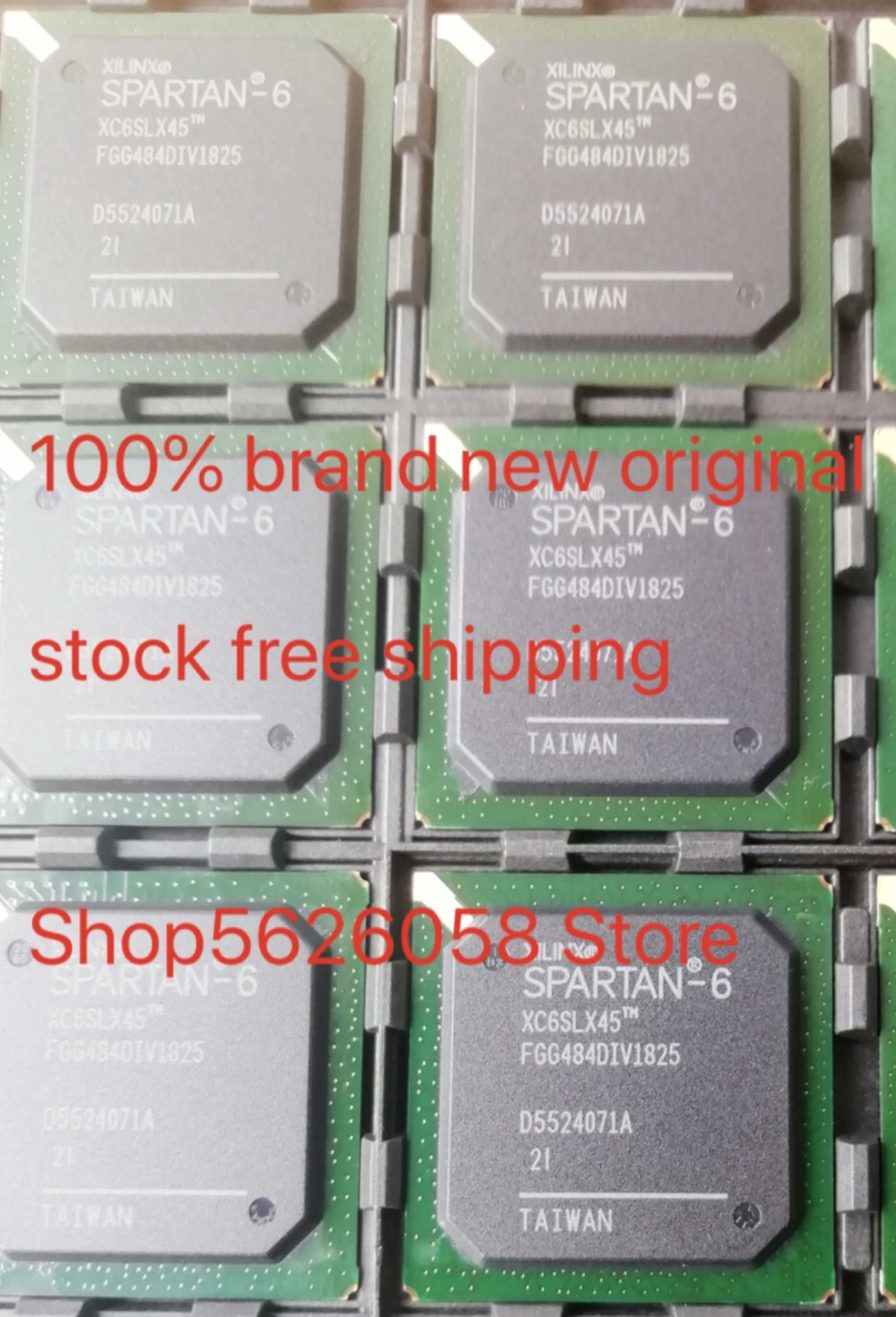 

XC6SLX45-2FGG484I XC6SLX45-2FGG484C XC6SLX45-FGG484 BGA STOCK 100% new original 1PCS/LOT