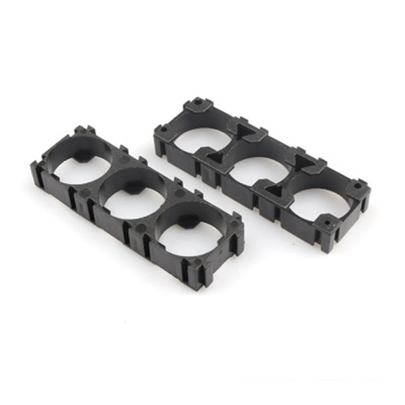 جديد 30 قطعة 18650 حامل البطارية قوس DIY بها بنفسك بطاريات أسطواني حزمة تركيبات مكافحة الاهتزاز صندوق تخزين من الألومنيوم الحاويات