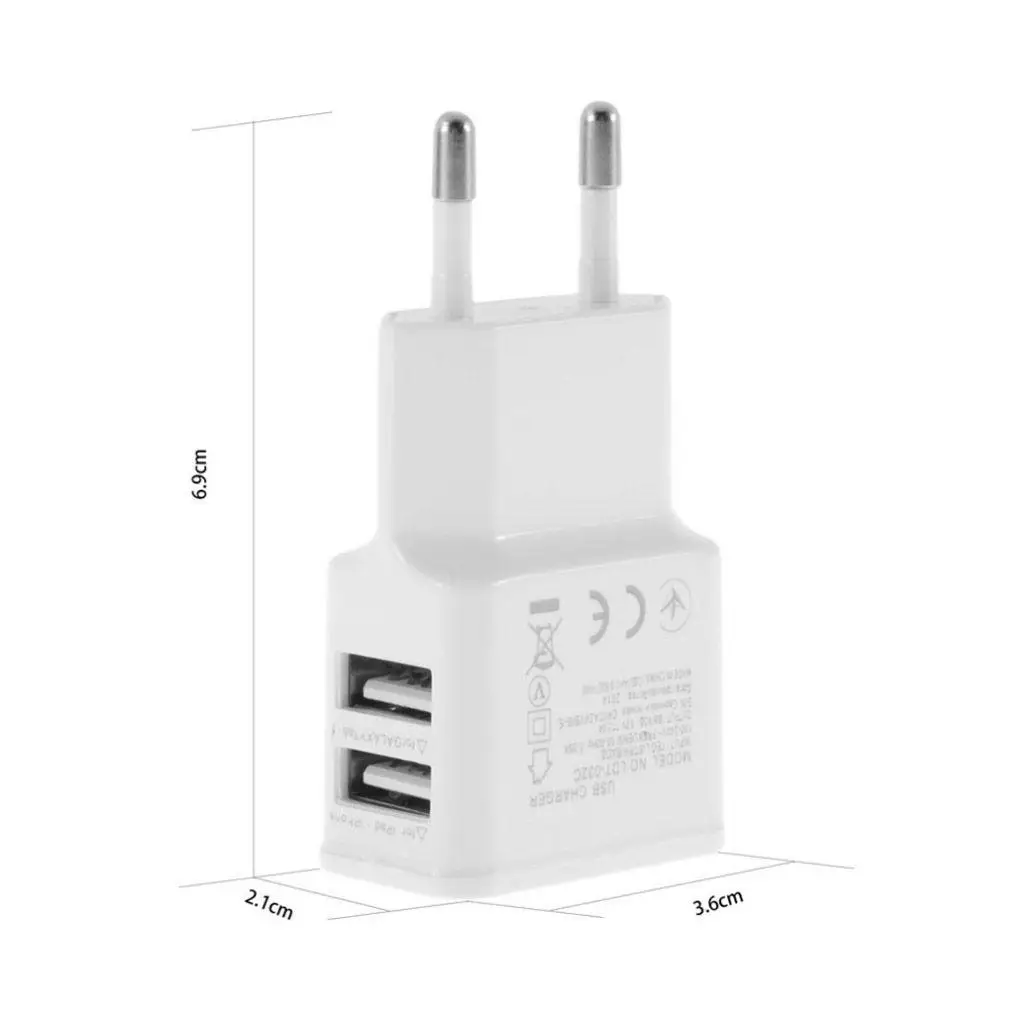 AC/DC Adapter 5V Mobile Phone Charger Fast Charging For Iphone Huawei Xiaomi Samsung IPad Universal Phone Charger Power Source