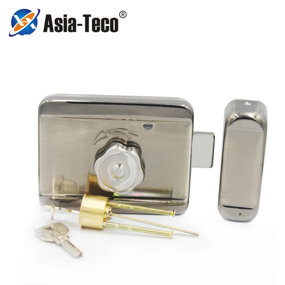 

DC12V Silent Safe Intelligent Electric Lock Single Head Lock Intelligent Silent Electronic Lock for Access Control System