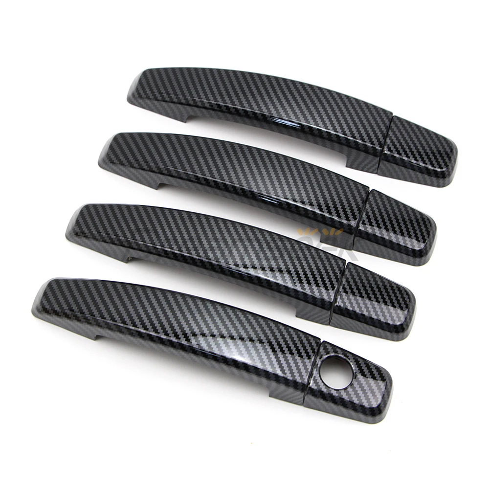 

Car Exterior Door Handle Cover for Chevrolet Cruze 2011-2015 / Malibu 2013 2014 2015 / Buick Encore 2013-2021 Carbon Fiber Style