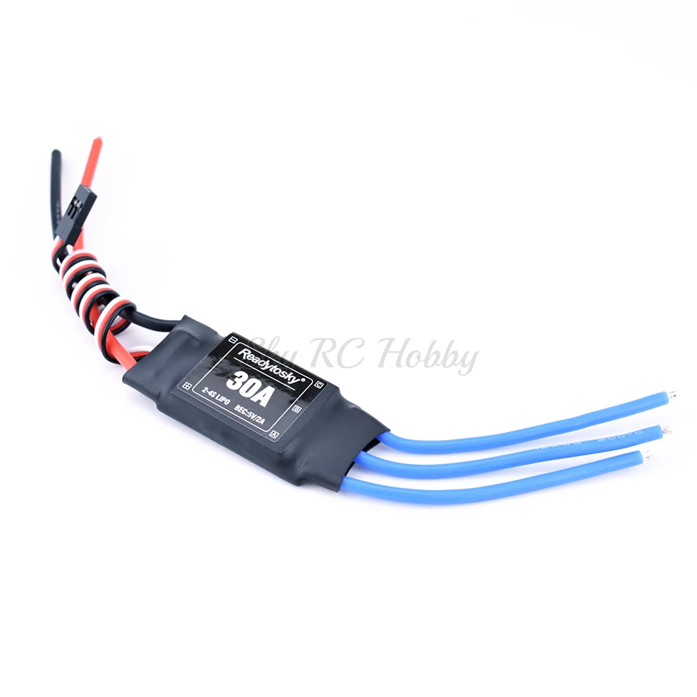 1PCS 30A 2-4S ESC Speed Controller With 5V / 2A BEC for Brushless Motor RC Airplane Helicopter Quadcopter Aircraft