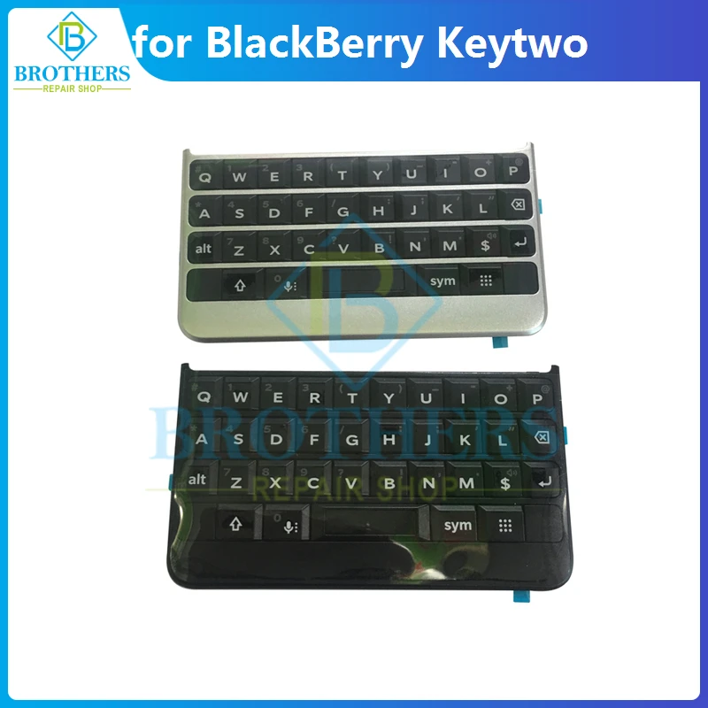 for BlackBerry Keytwo Key2 Keypad Keyboard Button With Flex Cable for BBF100-6 BBF100-1 BBF100-2 Phone Parts Black Silver Red