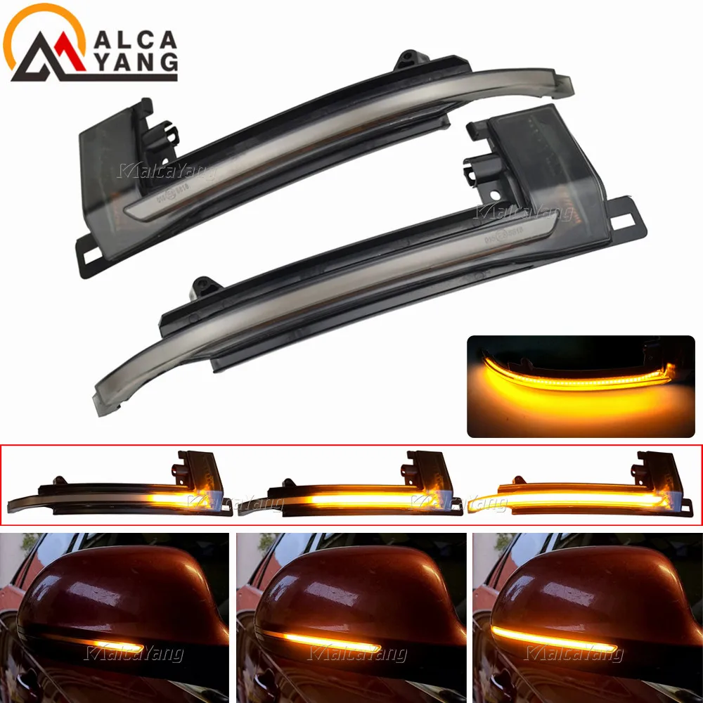 For Audi A4 S4 B8 2008-12 A5 S5 A8 S8 D3 A3 S3 8P A6 S6 RS6 C6 Q3 RS Q3 8U Side Wing Mirror Indicator Dynamic Turn Signal Light