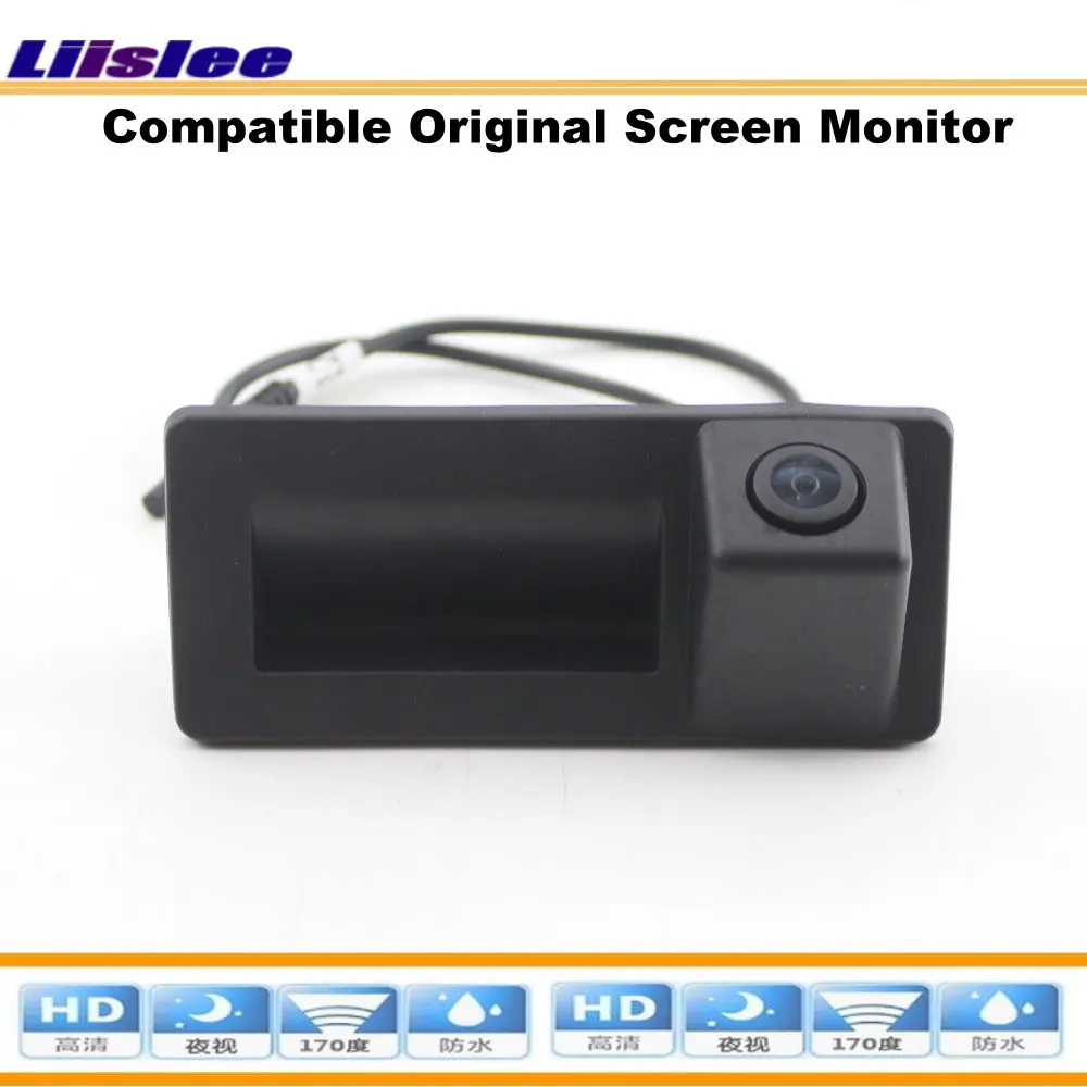 Car Rearview Rear Camera For VW C-Trek 2017-2022 Original Display Parking Back Up CAM Intelligent Track Image HD CCD