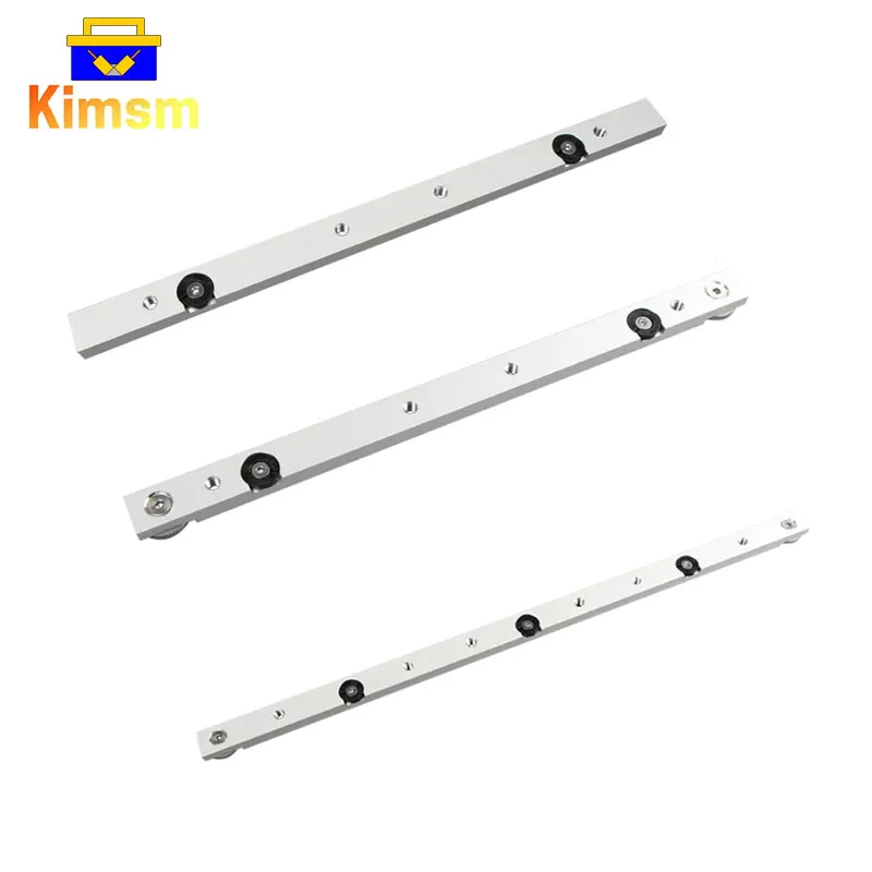 

300/450mm Miter Bar Slider Aluminium Alloy Sliders With Ring For T-track For Woodworking Workbench With 2.5mm Allen Key DIY Tool