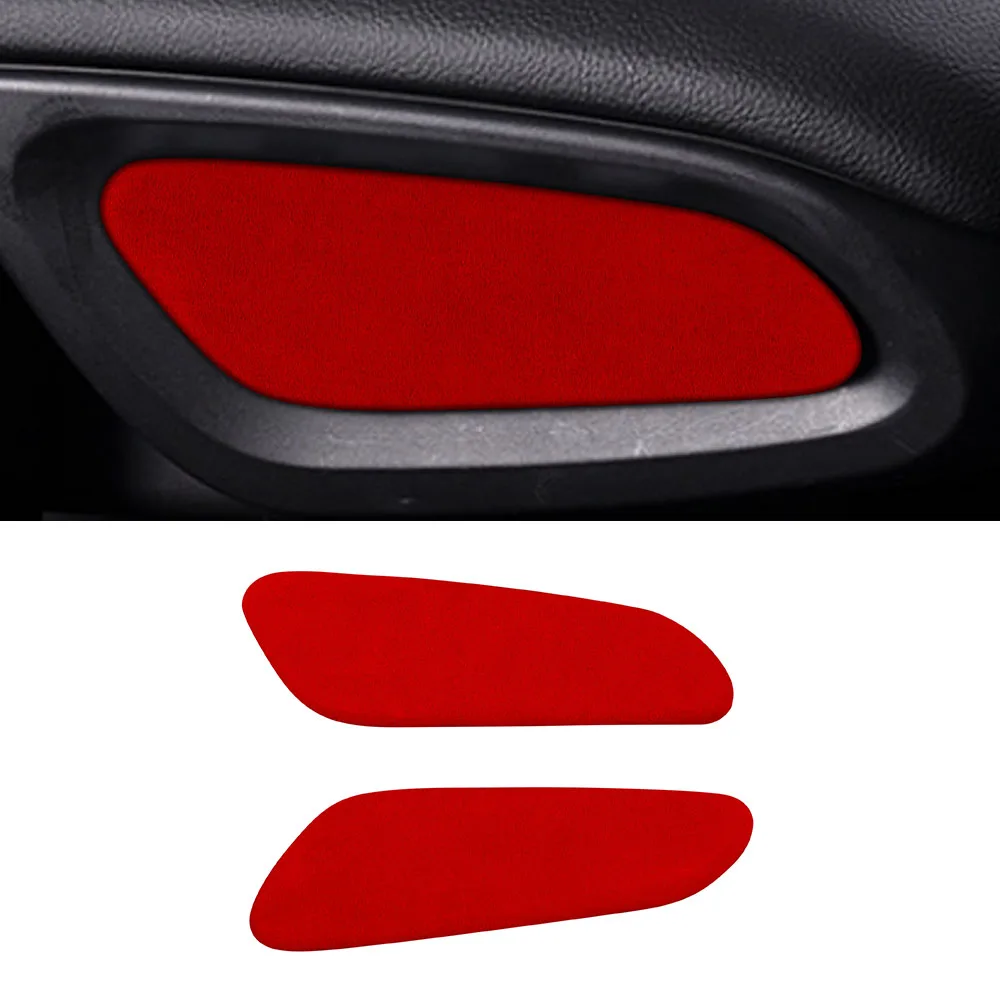 

Suede Wrap Armrest Box Organizer Decorative Cover Trim Decal Sticker for BMW Mini F60 2018 2019 2020 Car Interior Accessories