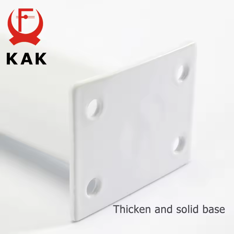 KAK Black Furniture Legs Adjustable Height Carbon Steel Table Feet Sofa Bed Leg Replacement 1000KG Heavy Duty Furniture Hardware - Image 4