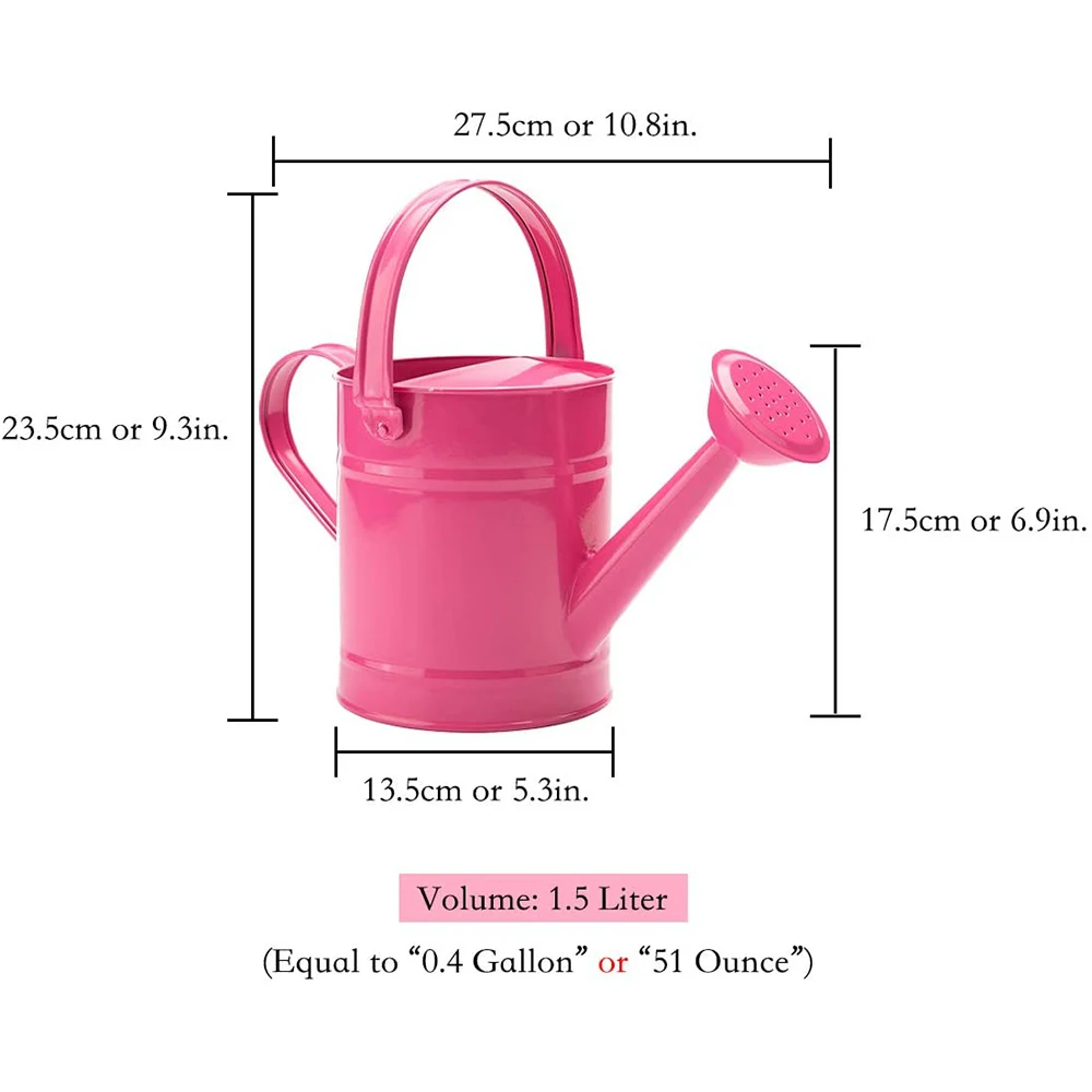 1.5L เหล็กรดน้ําบ้านพืชบอนไซเครื่องมืออาบน้ําสวนหม้อโรยกาต้มน้ําสวนชลประทานสเปรย์ขวด