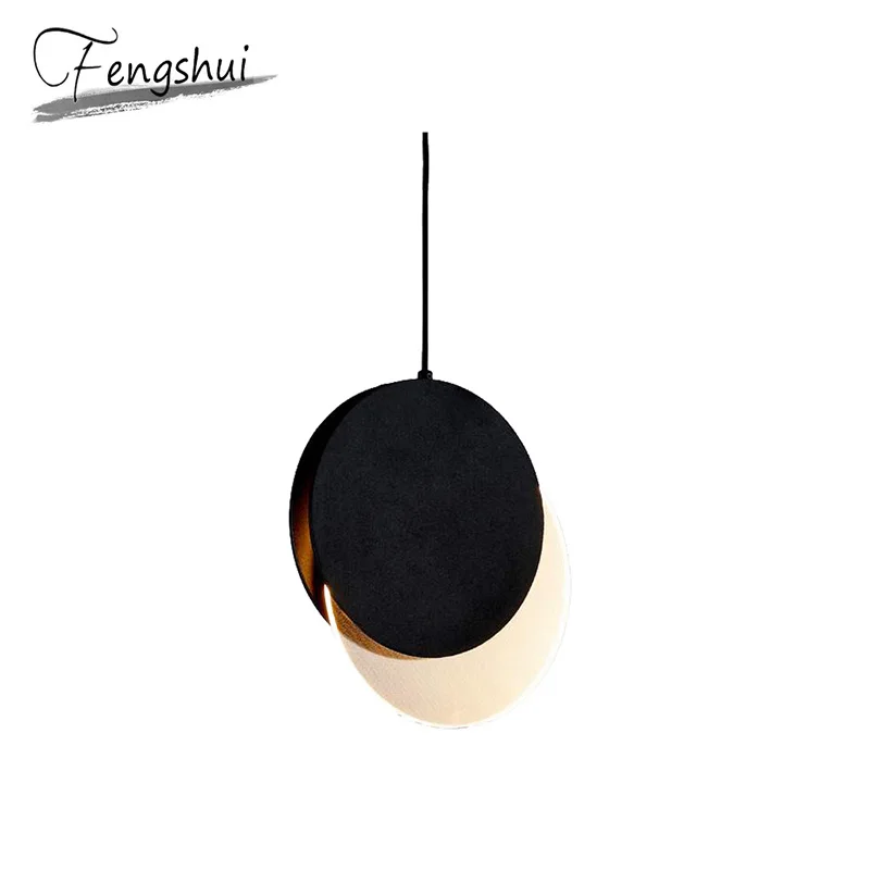 Modern Iron Pendant Lamp Different Type LED Pendant Lighting Living Room Dining Room Bedside Bedroom Loft Art Deco Hanging Lamps
