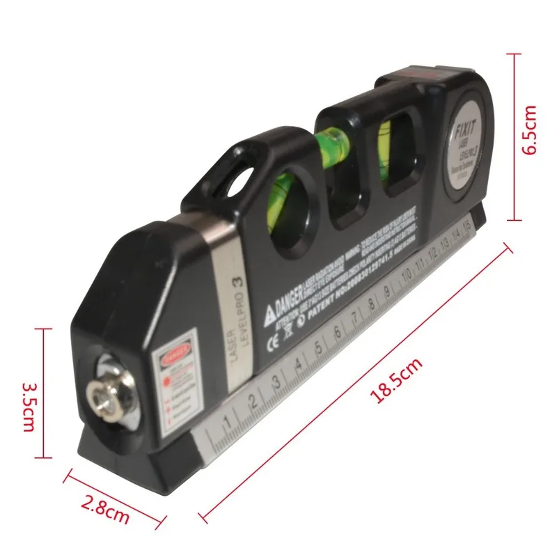 Nivel laser Electronic Product Accessory Models Laser Level Measurement Horizontal Ruler Laser exactos Mini laser lazer Tools