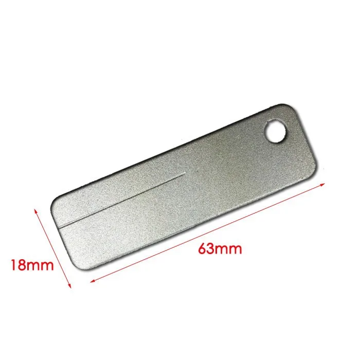 160pcs Pocket Diamond Sharpener Stone Steel Sharpener for Outdoor Tools Knife Fish Hook Finger Nail#39102