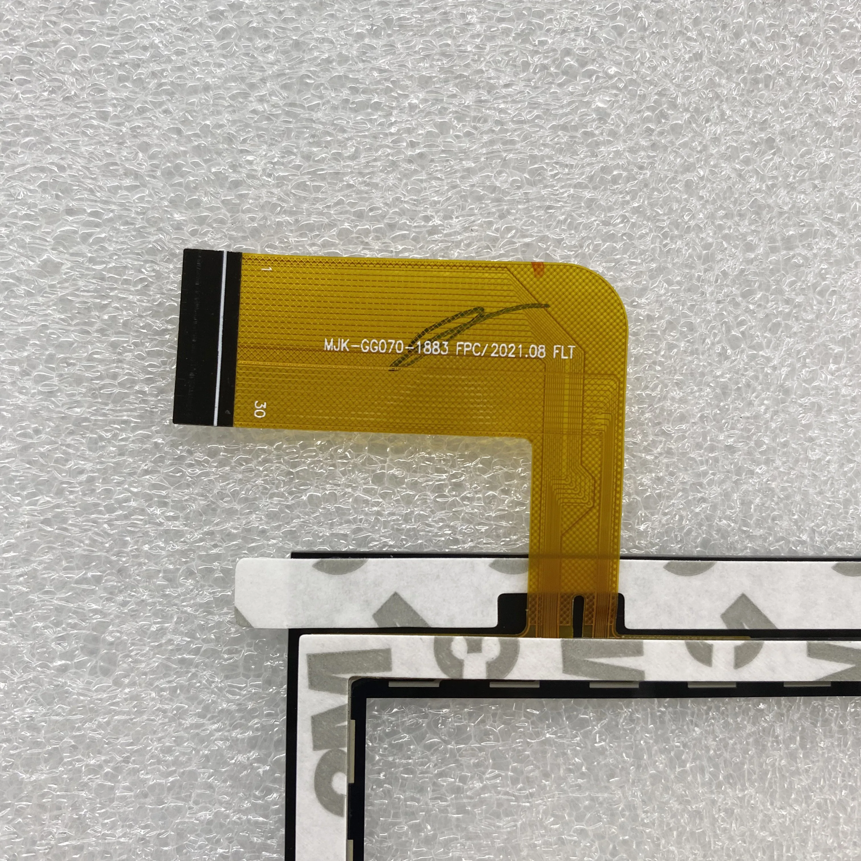 Baru 7 Inch Hitam P/N MJK-GG070-1883 FPC Tablet PC Capacitive Touch Screen Digitizer Sensor Eksternal Panel Kaca MJK-GG070 1883