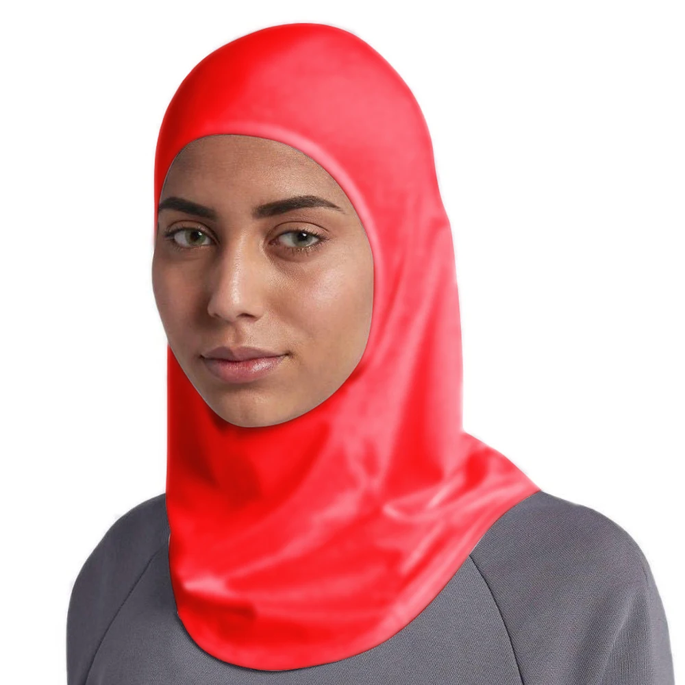 Women Muslim Inner Hijab Headwear Turban Caps Underscarf Arab Ninja Hats Modal Full Over Islamic Elastic Underscarf Comfortable