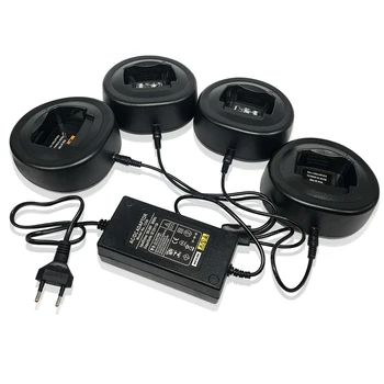 מטען מרובה יחידות HTN9000 PMLN5196 עם 4 בסיסים עבור רדיו MOTOROLA GP340 GP360 GP640 PRO5150 PR860 GP328 PTX760 HT750 MTX850 GP344